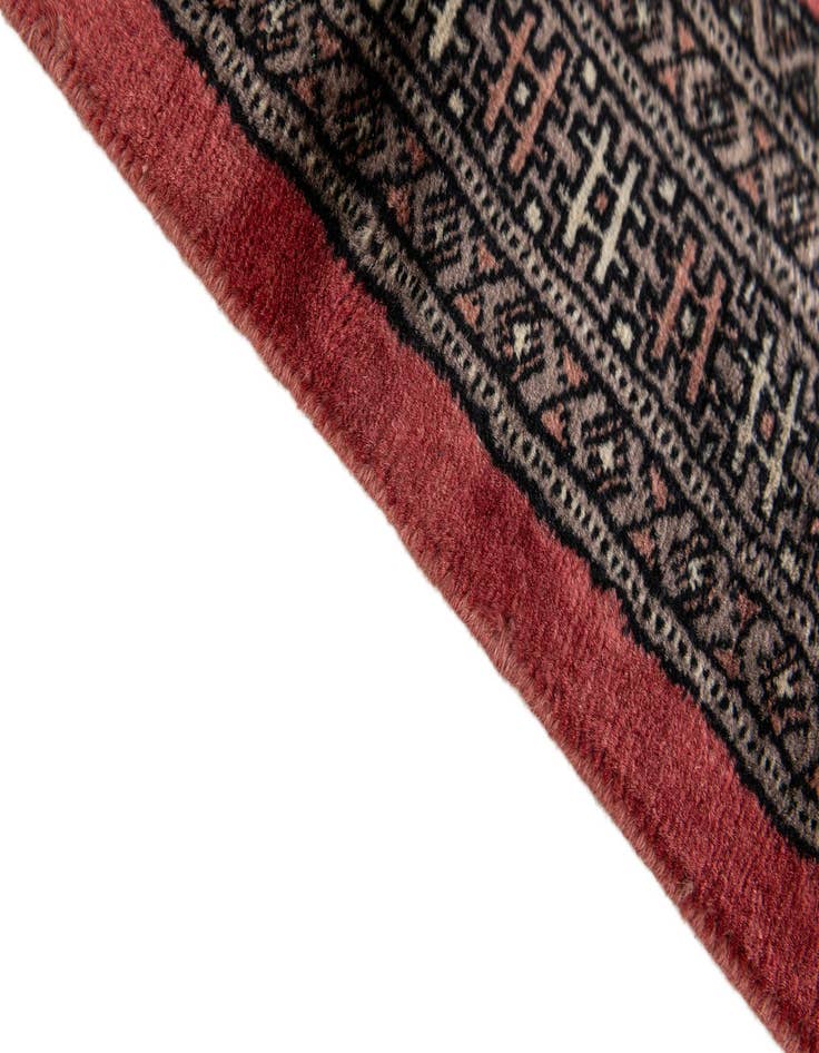 Detail image of 2' 6 x 8' 1 Hand Knotted Bokhara Oriental Wool Runner Rug