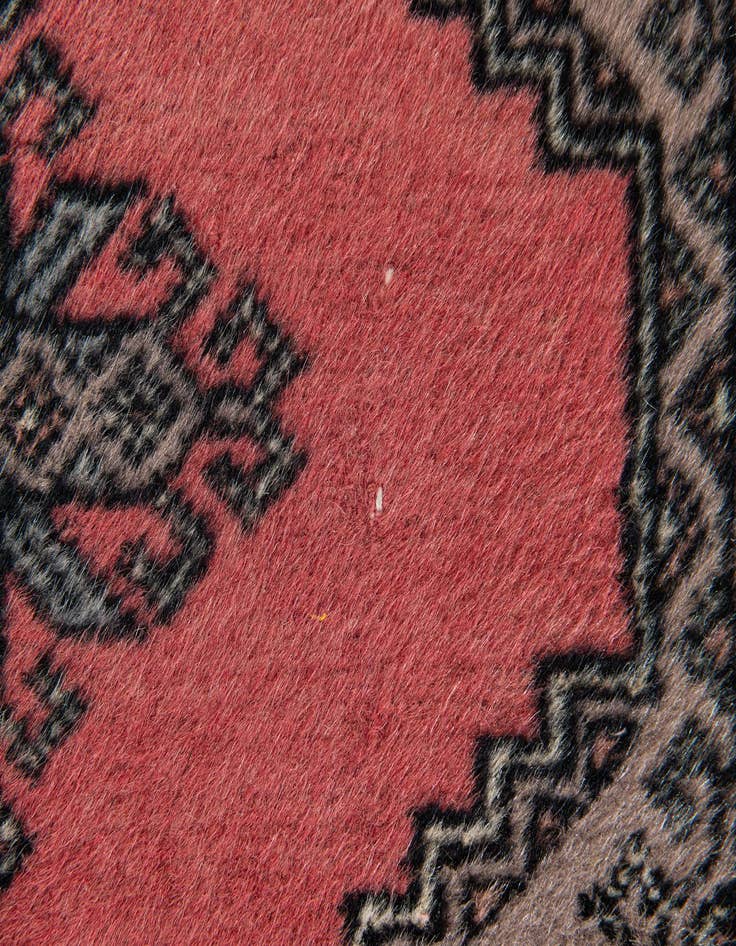 Detail image of 2' 6 x 8' 1 Hand Knotted Bokhara Oriental Wool Runner Rug