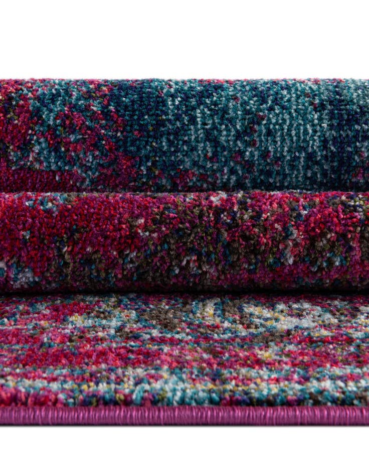 Detail image of 2' 7 x 10' Washable Carnevale Runner Rug