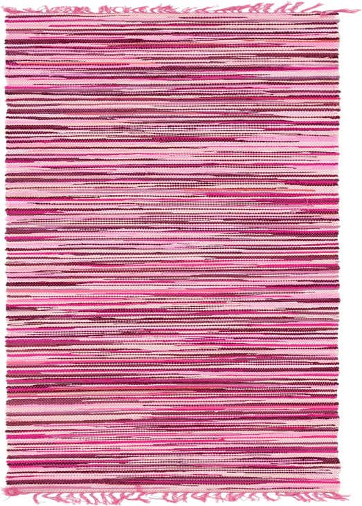 2' 7 x 9' 10 Hand Woven Chindi Cotton Runner Rug