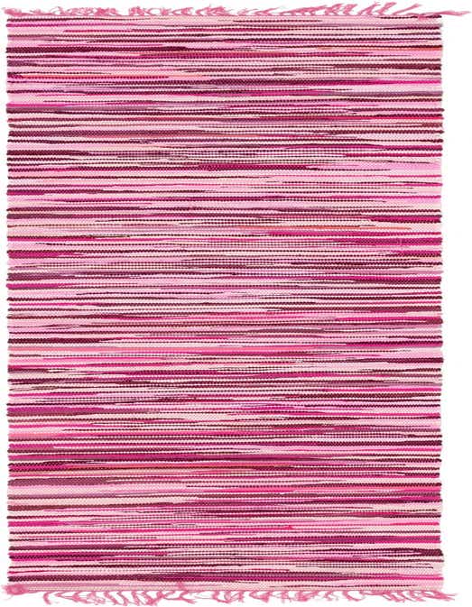 2' 7 x 9' 10 Hand Woven Chindi Cotton Runner Rug