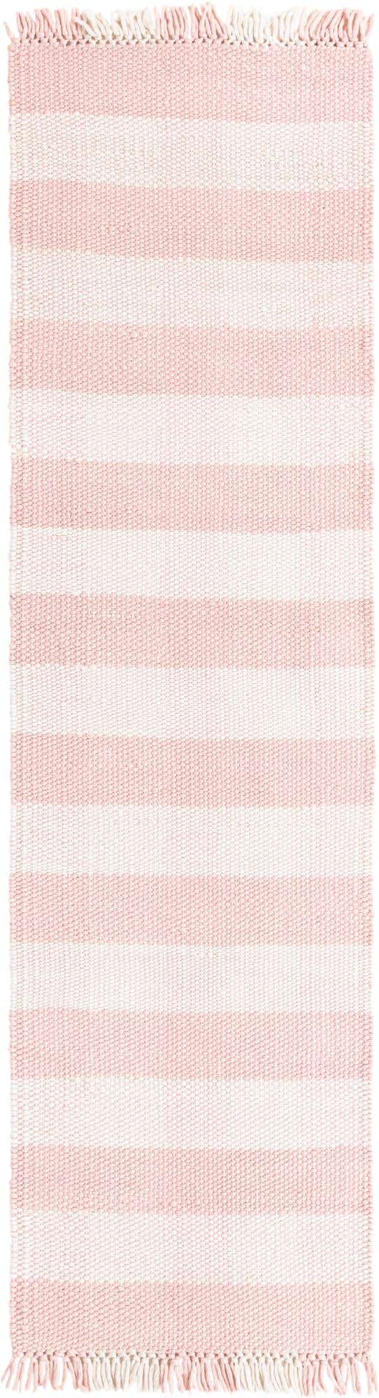 2' 7 x 10' Easy-Clean Eco Plaid Washable Indoor / Outdoor Runner Rug