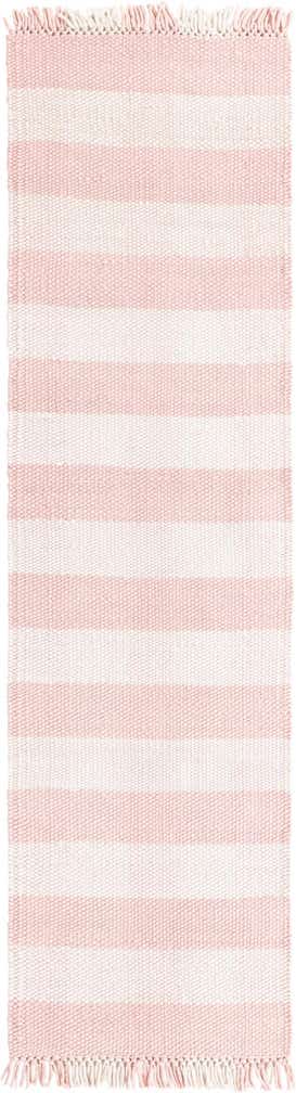 2' 7 x 10' Easy-Clean Eco Plaid Washable Indoor / Outdoor Runner Rug