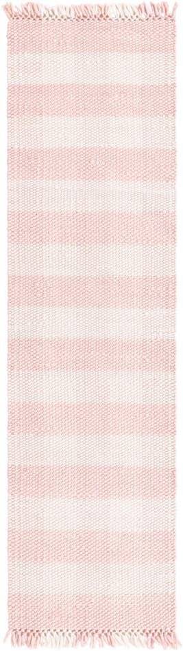 Detail image of 2' x 8' Easy-Clean Eco Plaid Washable Indoor / Outdoor Runner Rug