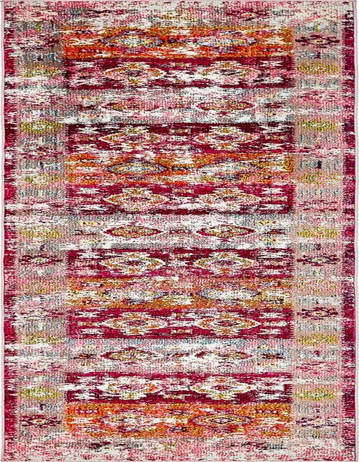 Detail image of 2' 7 x 10' Washable El Paso Runner Rug