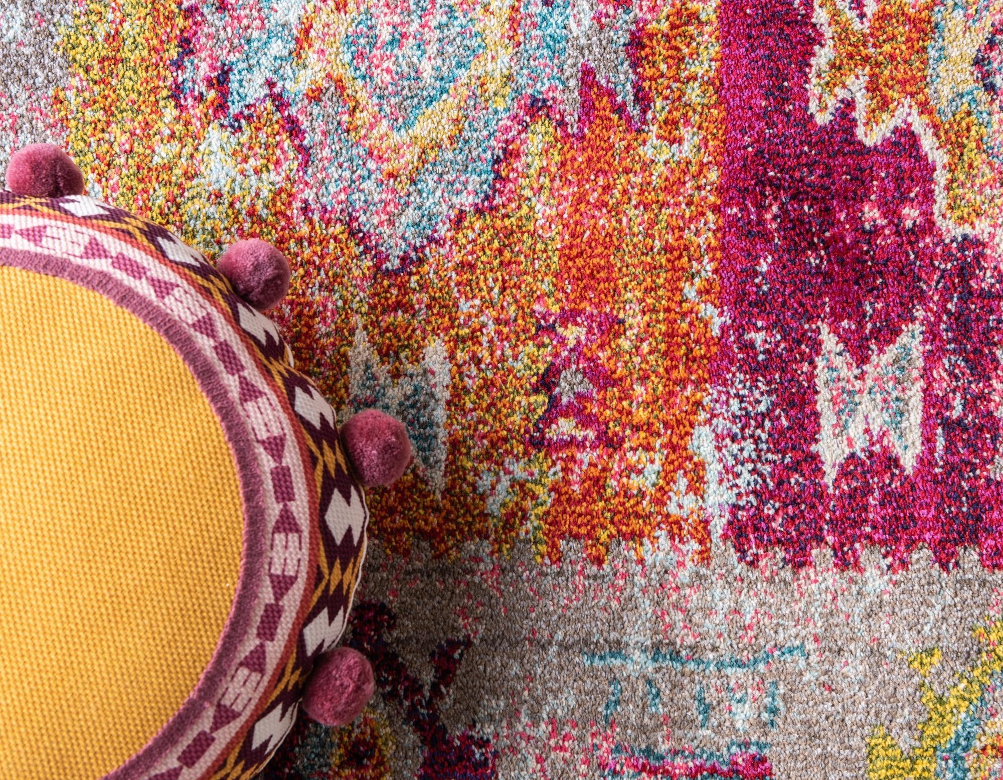2' 7 x 10' Washable El Paso Runner Rug