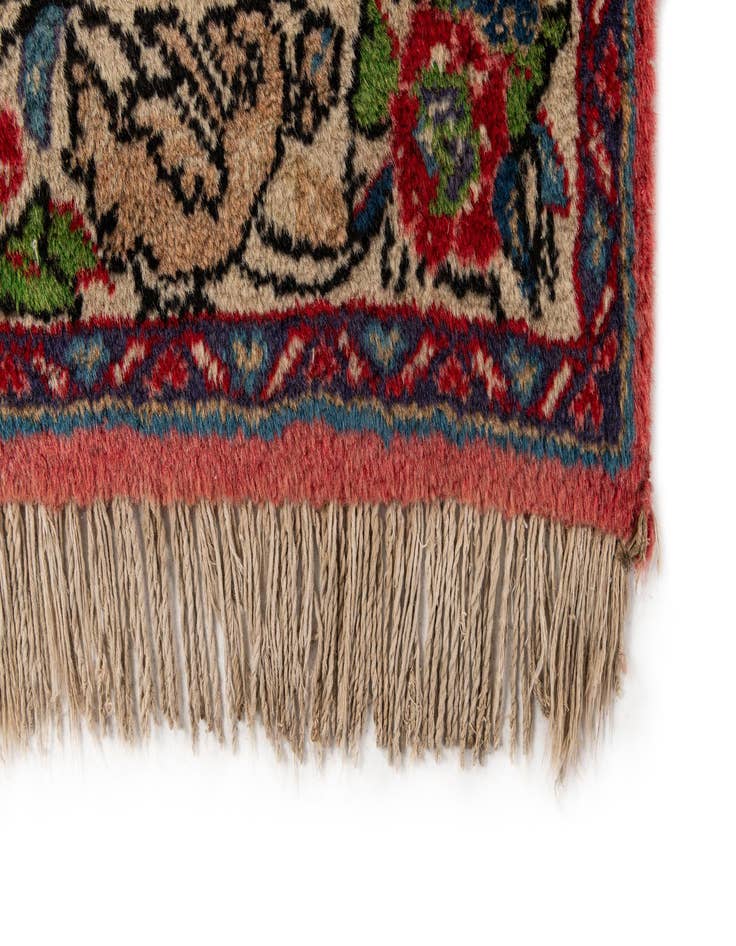 Detail image of 2' 10 x 10' 5  Hand Knotted Farahan Persian Wool Runner Rug