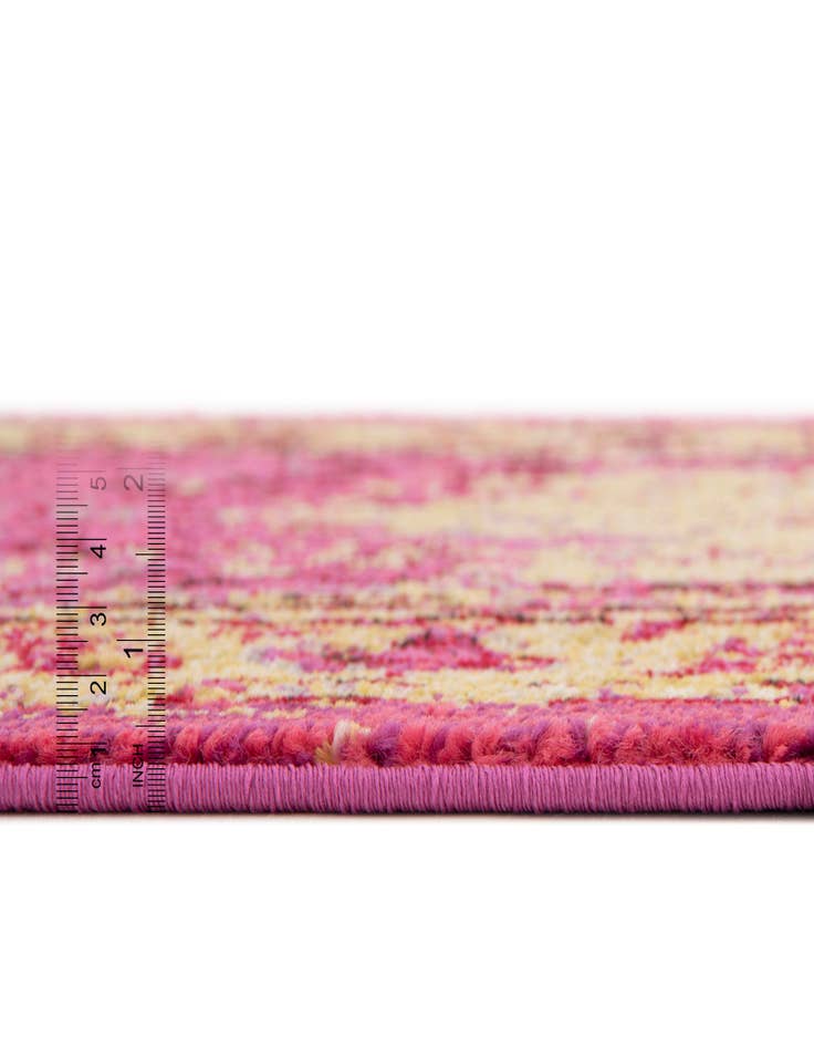 Detail image of 2' 7 x 10' Washable Fleur Runner Rug