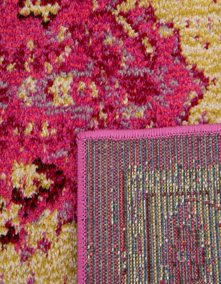 Detail image of 2' 7 x 10' Washable Fleur Runner Rug