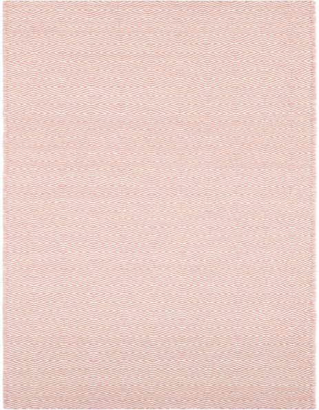 2' 7 x 12' Hand Woven Geo Trellis Flatweave Runner Rug