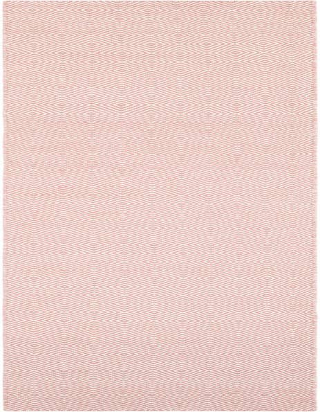Detail image of 2' 7 x 12' Hand Woven Geo Trellis Flatweave Runner Rug