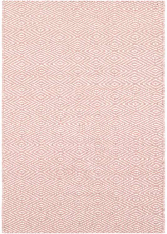 2' x 8' Hand Woven Geo Trellis Flatweave Runner Rug