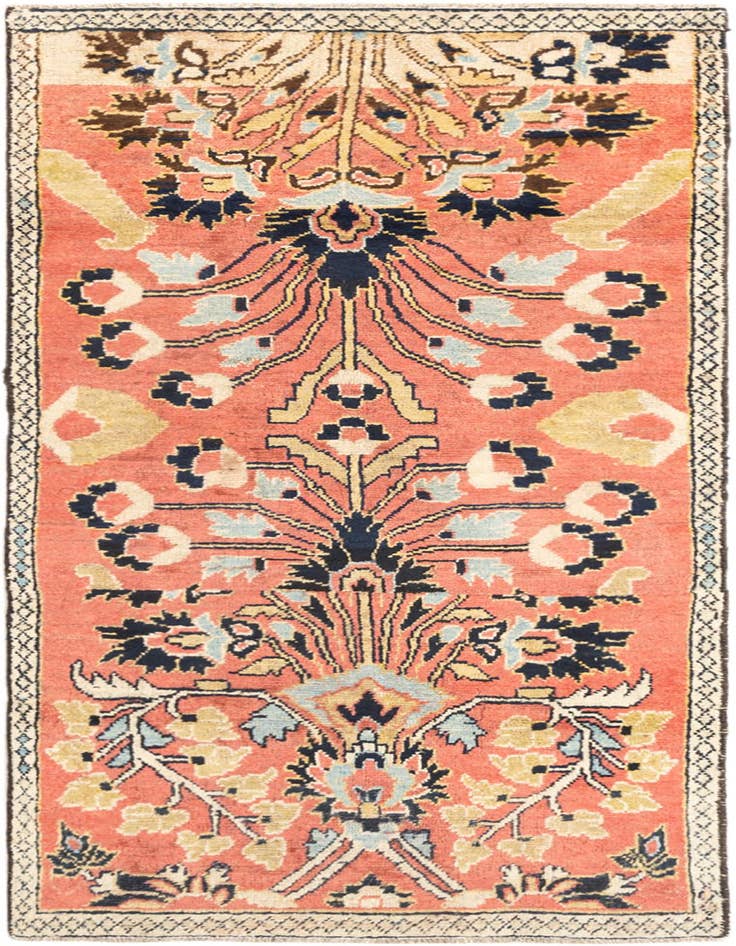 Detail image of 2' 6 x 7' 1 Hamedan Runner Rug