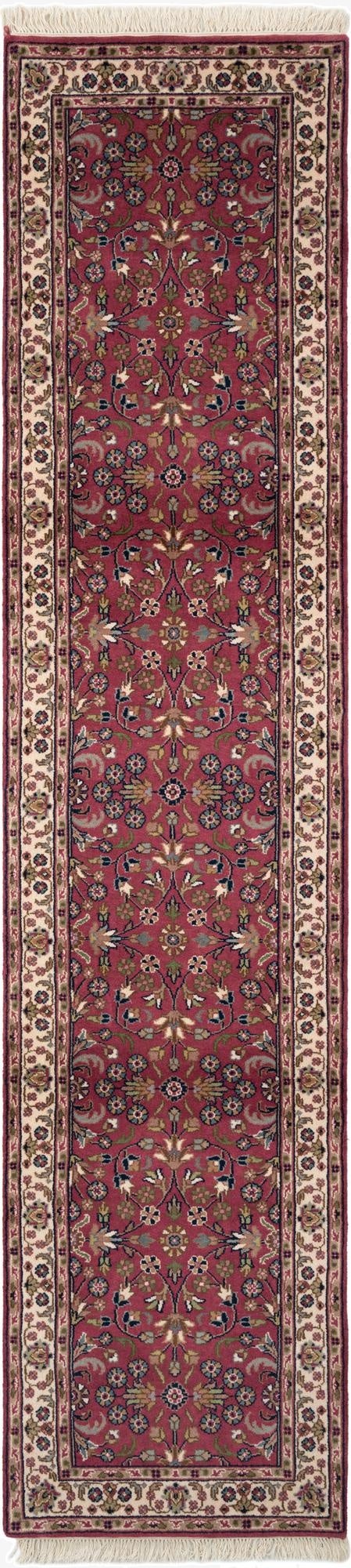 2' 6 x 11' 3  Hand Knotted Hamedan Wool Runner Rug