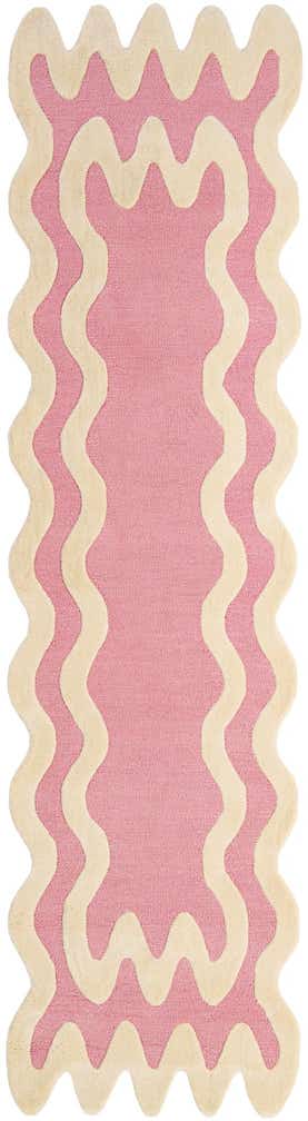 2' 7 x 10' Happy Rugs Wiggles Wool Runner