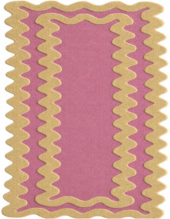 Detail image of 2' 7 x 8' Happy Rugs Wool Runner