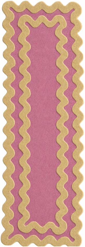 Detail image of 2' 7 x 8' Happy Rugs Wool Runner