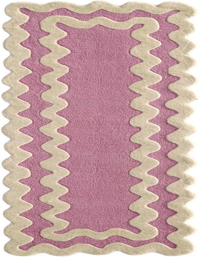Detail image of 2' x 6' 1 Happy Rugs Wool Runner