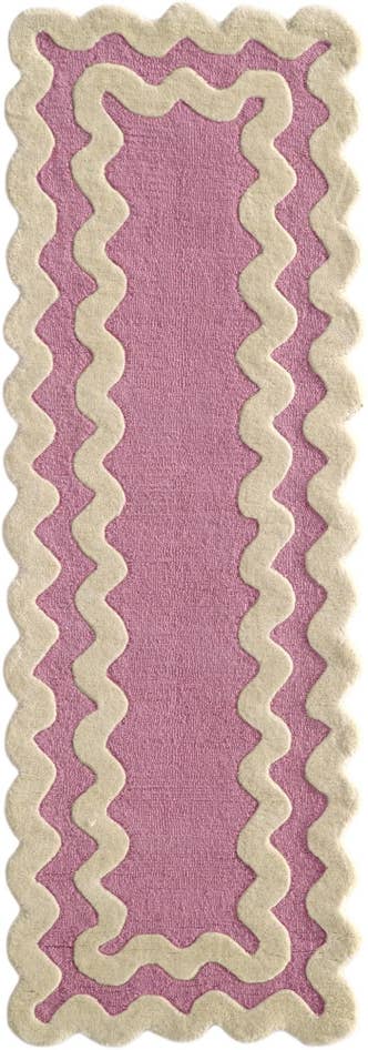 Detail image of 2' x 6' 1 Happy Rugs Wool Runner