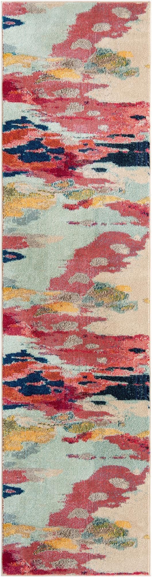 2' x 8' Washable Hyacinth Runner Rug