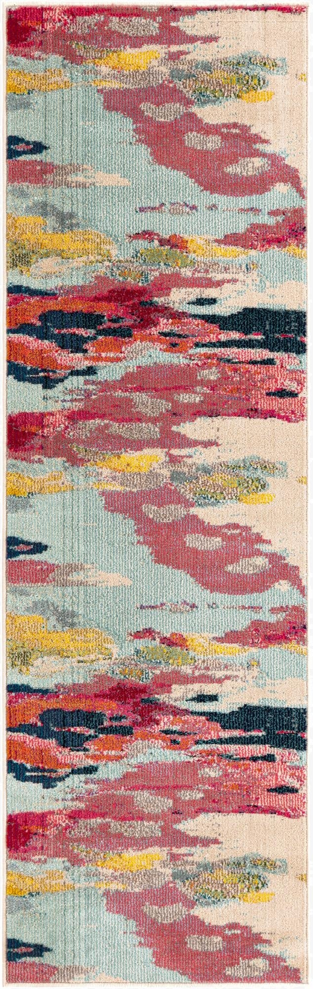 2' 2 x 6' 9 Washable Hyacinth Runner Rug