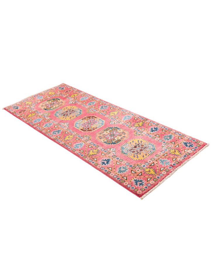 Detail image of 2' 8 x 6' 6  Hand Knotted Kazak Runner Rug