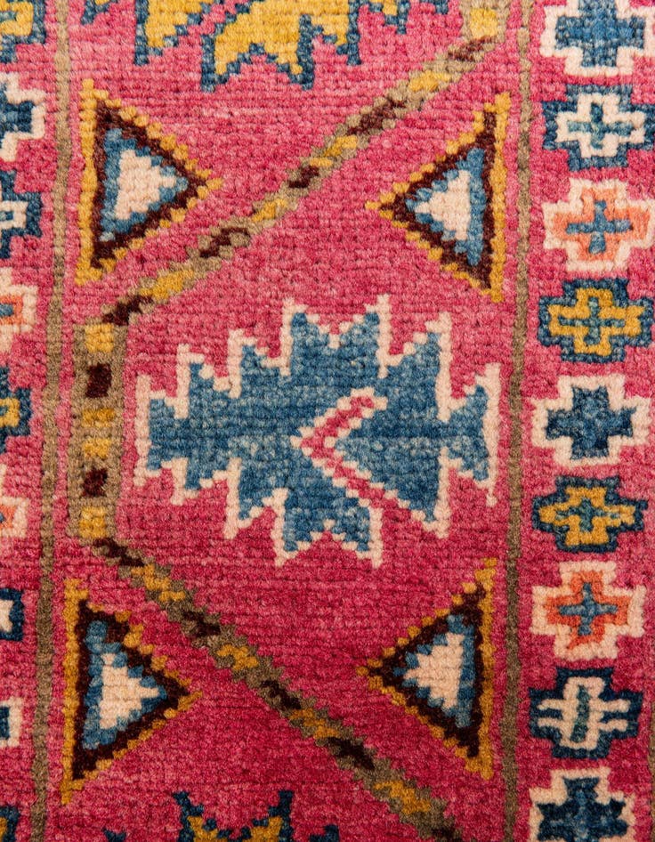 Detail image of 2' 8 x 6' 6  Hand Knotted Kazak Runner Rug