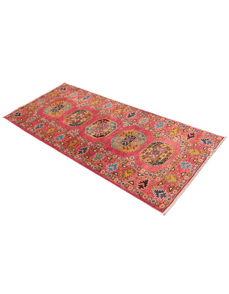 Detail image of 2' 9 x 6' 6 Hand Knotted Kazak Runner Rug
