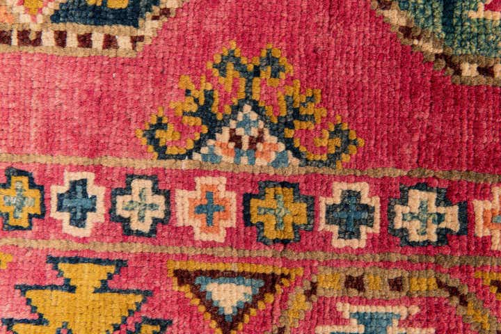 2' 9 x 6' 6 Hand Knotted Kazak Runner Rug