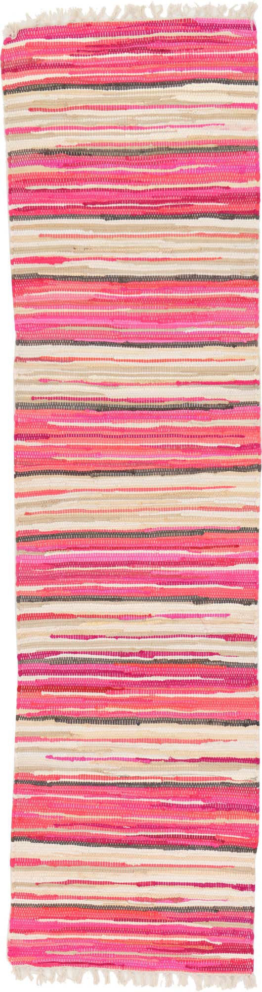 2' x 7' 10 Hand Woven Kilim Dhurrie Runner Rug
