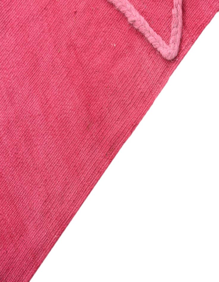 Detail image of 3' 5 x 10' Hand Woven Kilim Modern Wool Runner Rug