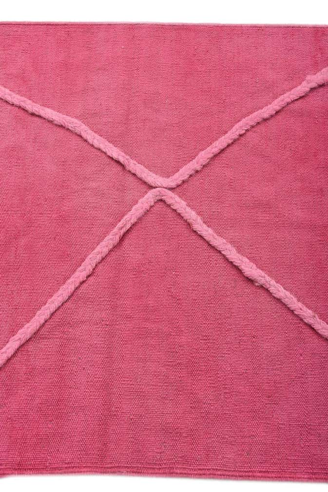 2' 6 x 8' Hand Woven Kilim Modern Wool Runner Rug