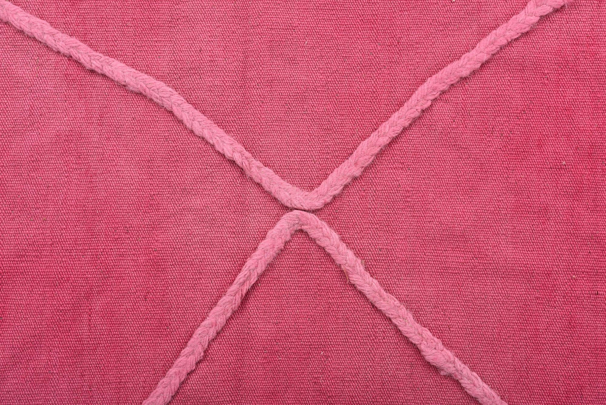2' 6 x 8' Hand Woven Kilim Modern Wool Runner Rug