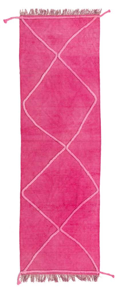 2' 6 x 8' Hand Woven Kilim Modern Wool Runner Rug