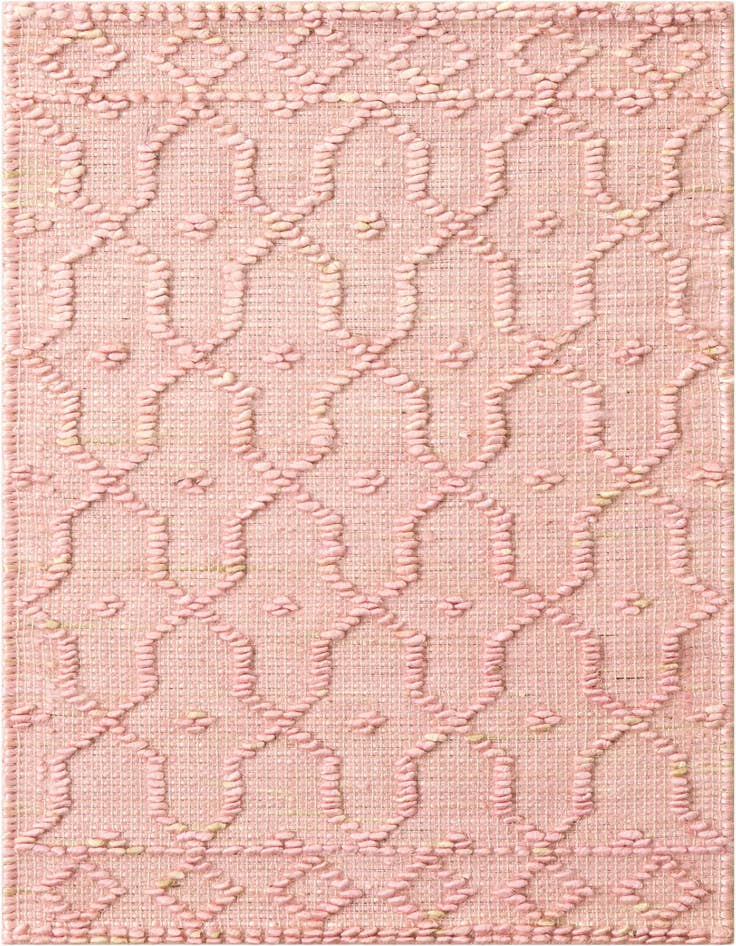 Detail image of 2' x 4' 1 Hand Woven Larsa Jute Runner Rug