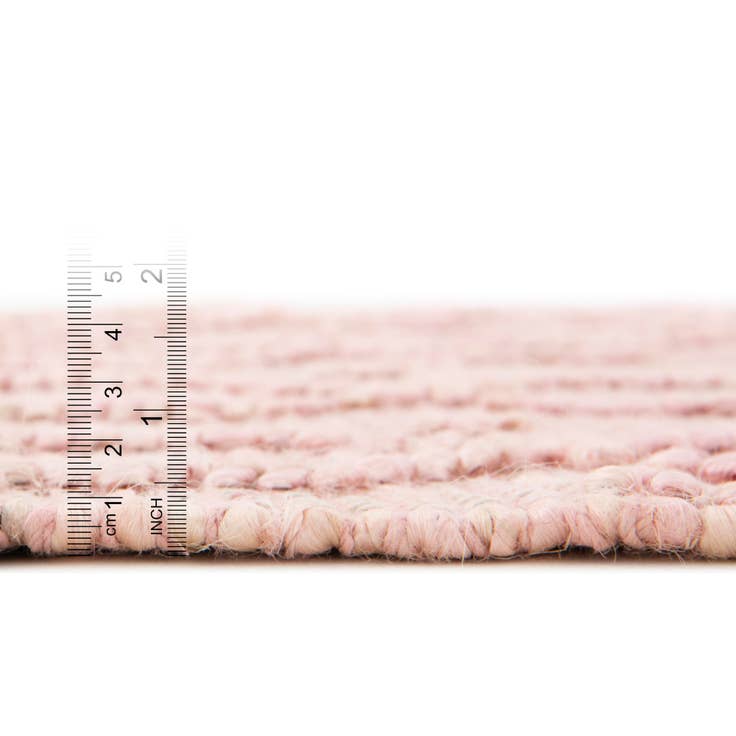 Detail image of 2' x 6' 1 Hand Woven Larsa Jute Runner Rug