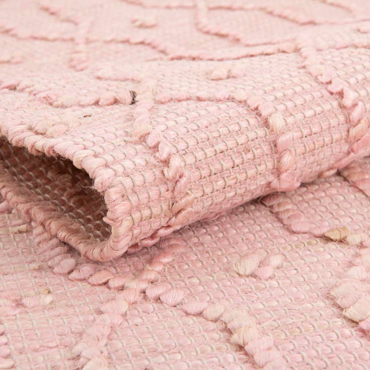 Detail image of 2' x 6' 1 Hand Woven Larsa Jute Runner Rug