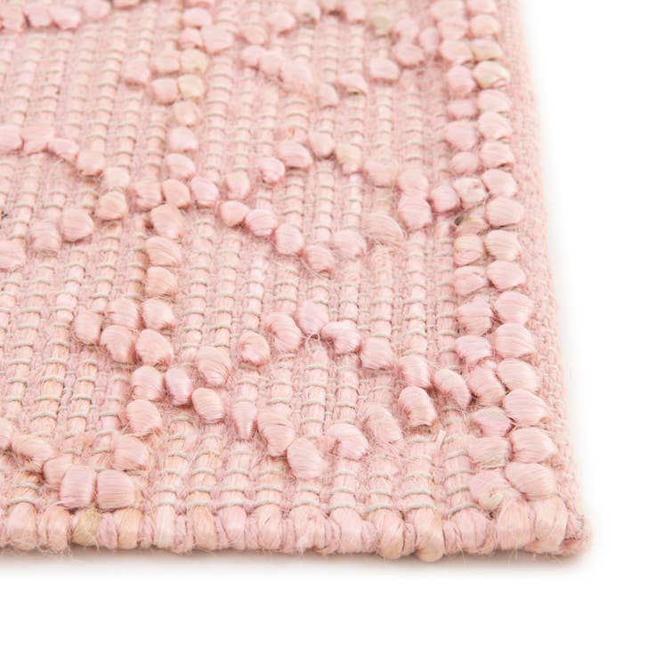 Detail image of 2' x 6' 1 Hand Woven Larsa Jute Runner Rug
