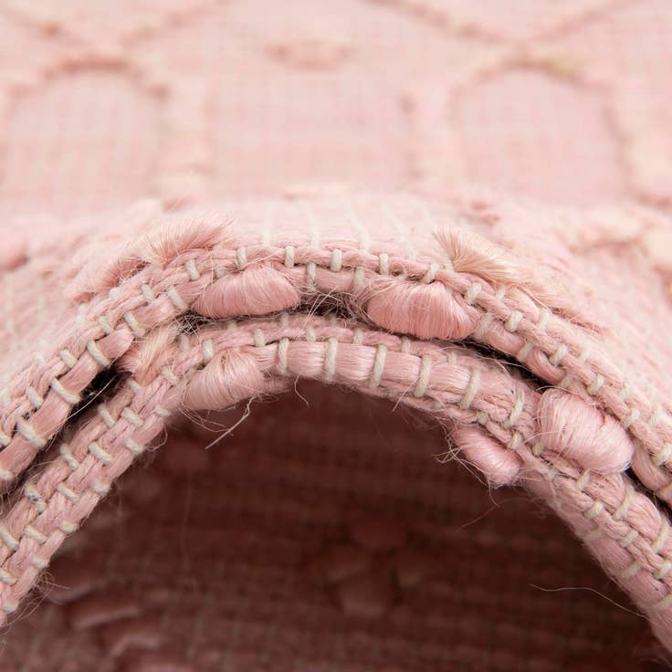 Detail image of 2' x 6' 1 Hand Woven Larsa Jute Runner Rug