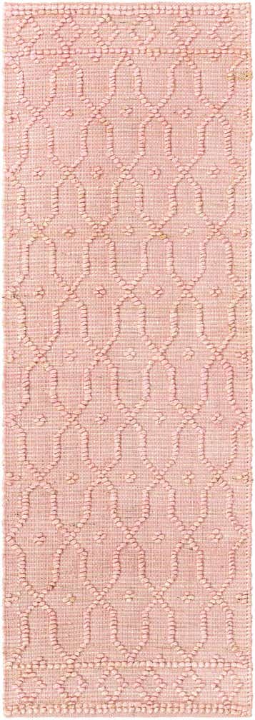 60cm x 185cm Handgewebt Larsa Jute Läufer Teppich