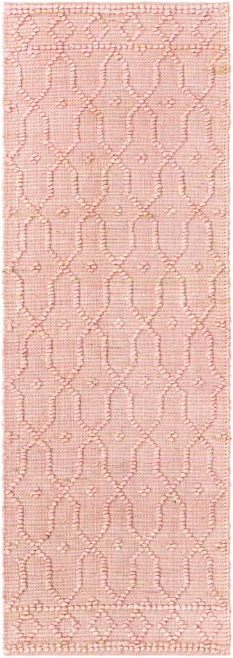 Detail image of 2' x 6' 1 Hand Woven Larsa Jute Runner Rug