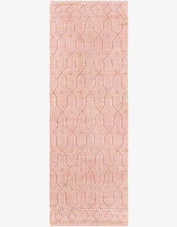 2' x 6' 1 Hand Woven Larsa Jute Runner Rug