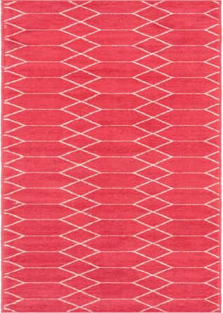 2' x 13' Lattice Frieze Runner Rug