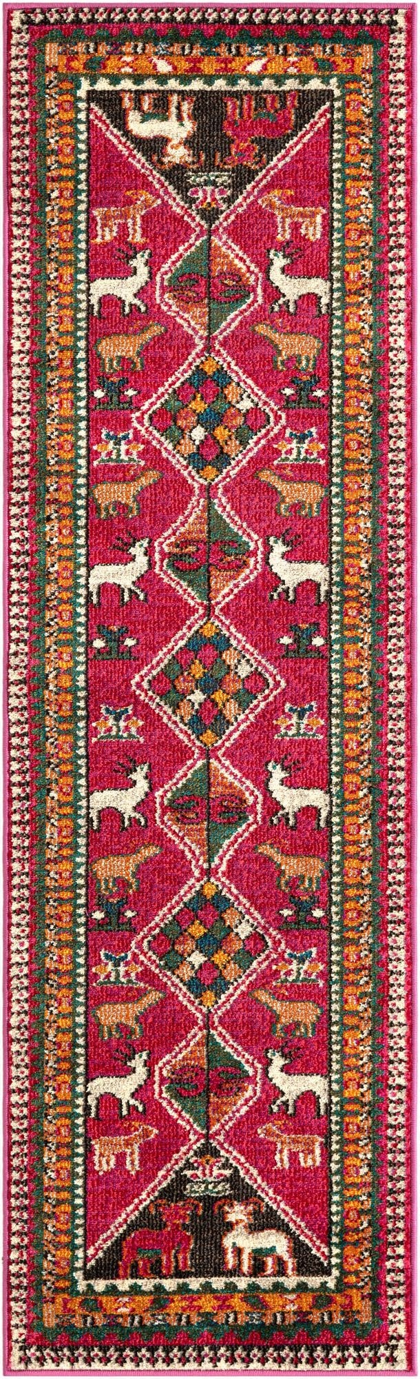 2' 2 x 6' 9 Washable Mesa Runner Rug