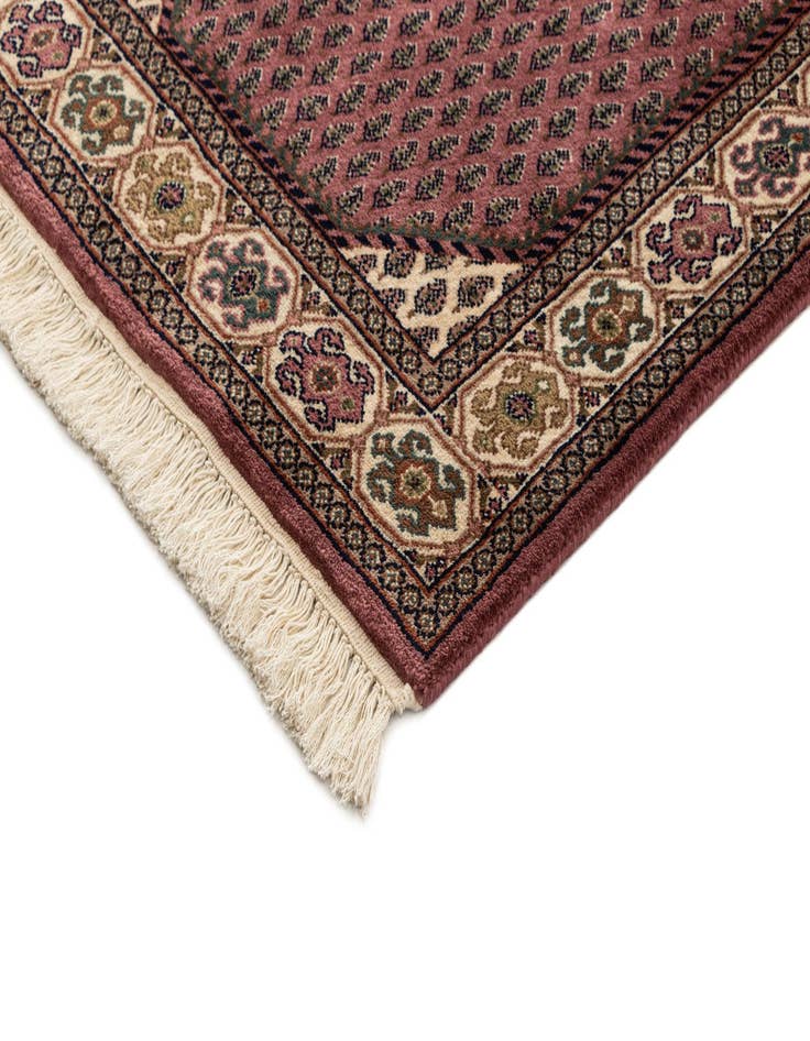 Detail image of 2' 7 x 10'  Hand Knotted Mir Wool Runner Rug