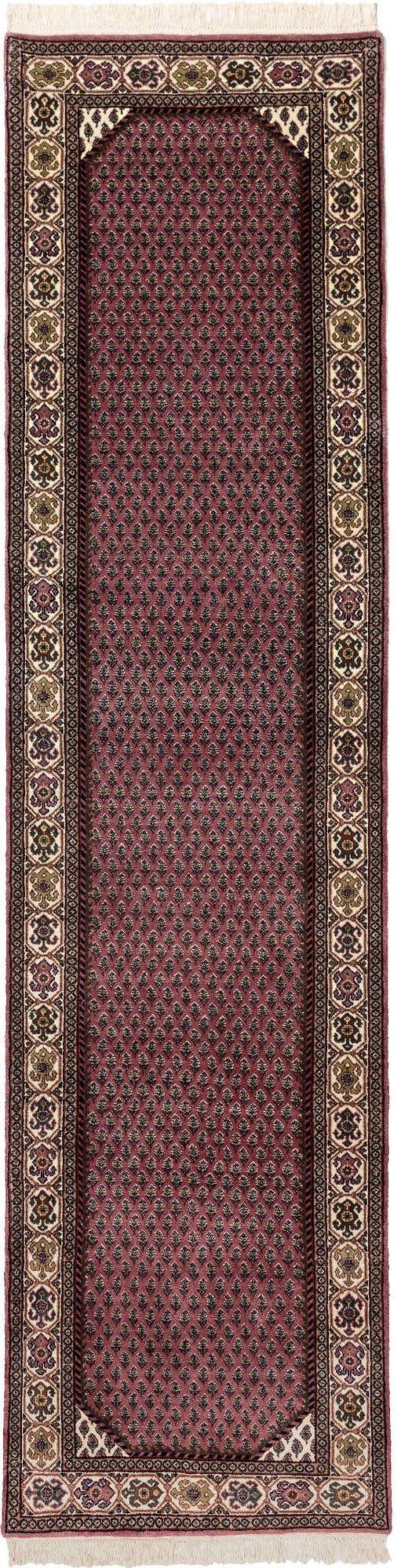 2' 7 x 10' Hand Knotted Mir Wool Runner Rug