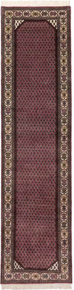 2' 7 x 10' Hand Knotted Mir Wool Runner Rug