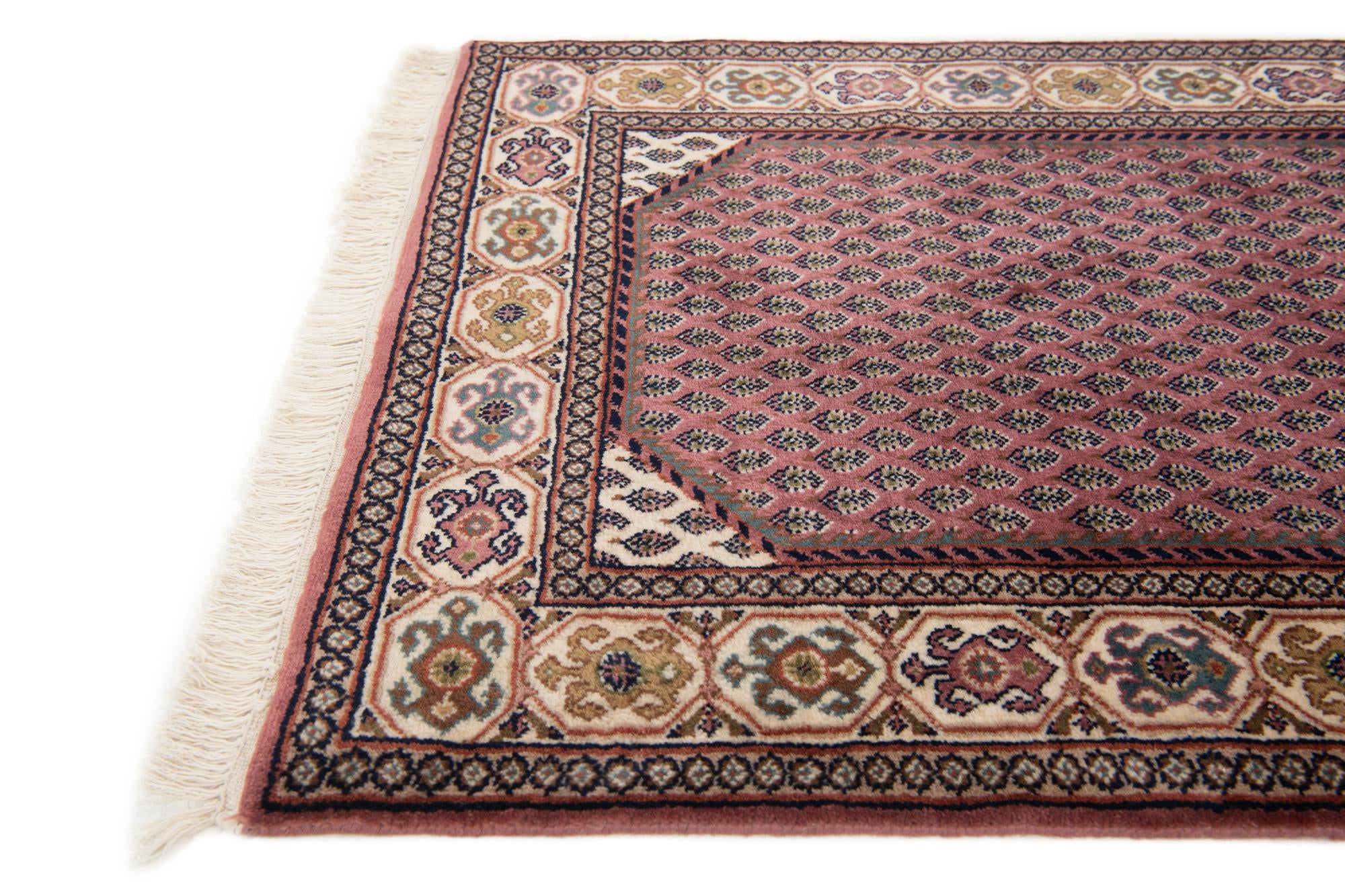 2' 8 x 11' 3 Hand Knotted Mir Wool Runner Rug