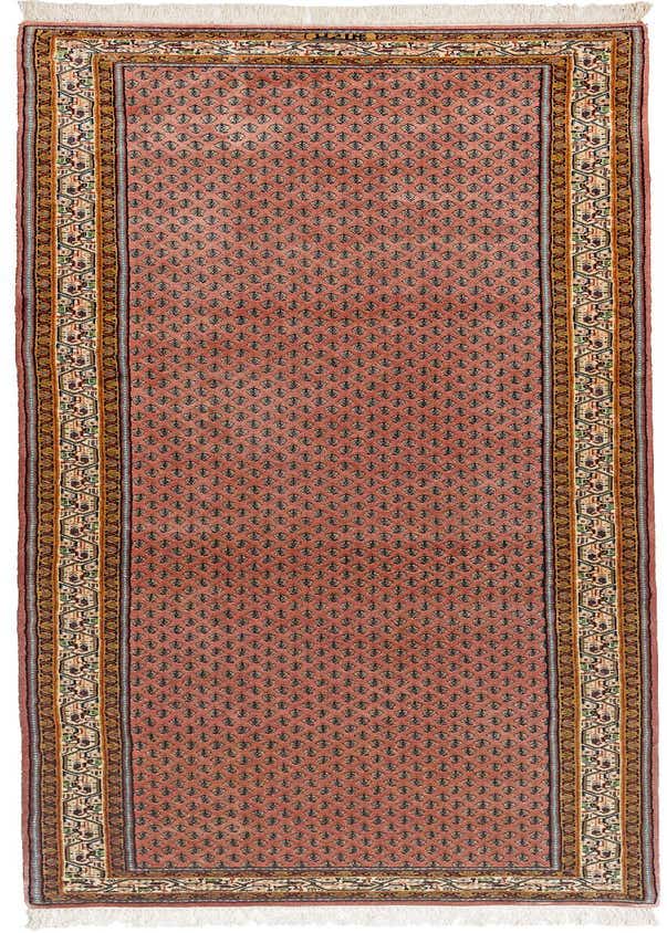3' x 9' 9 Hand Knotted Mir Wool Runner Rug