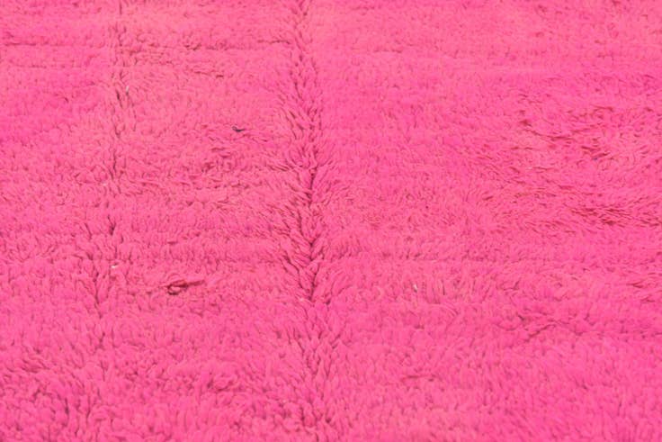 Detail image of 4' x 8' 3 Hand Knotted Moroccan Wool Runner Rug